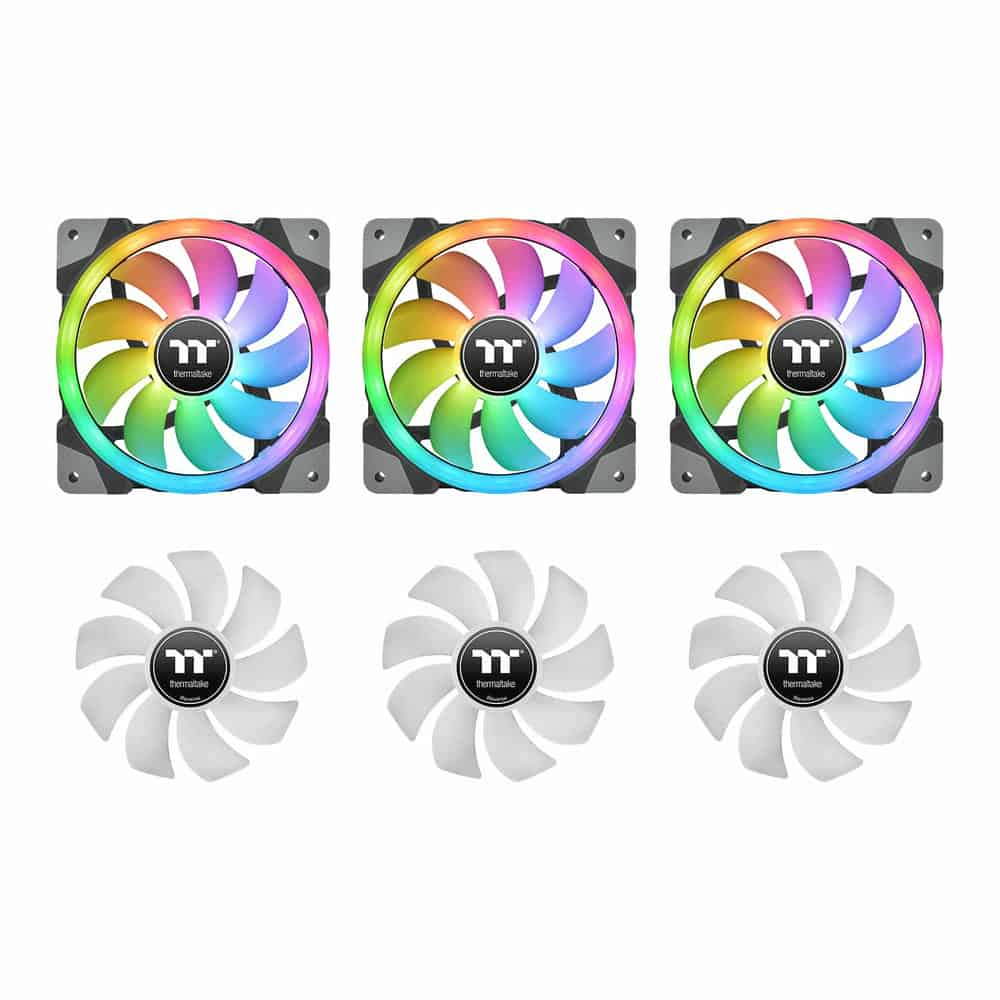 (image for) Thermaltake SWAFAN EX14 RGB TT Premium Edition Magnetic Fan 3 Pack